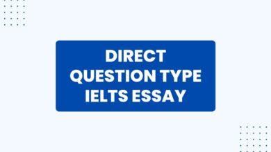 Direct question essay