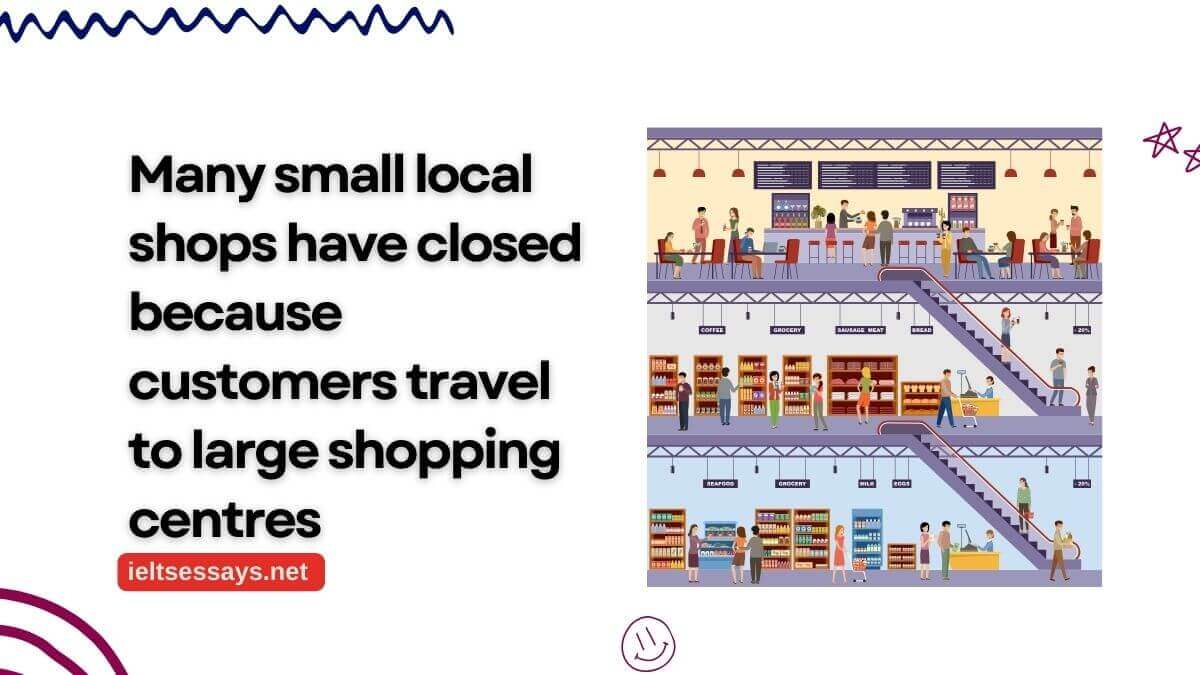 many small shops have closed